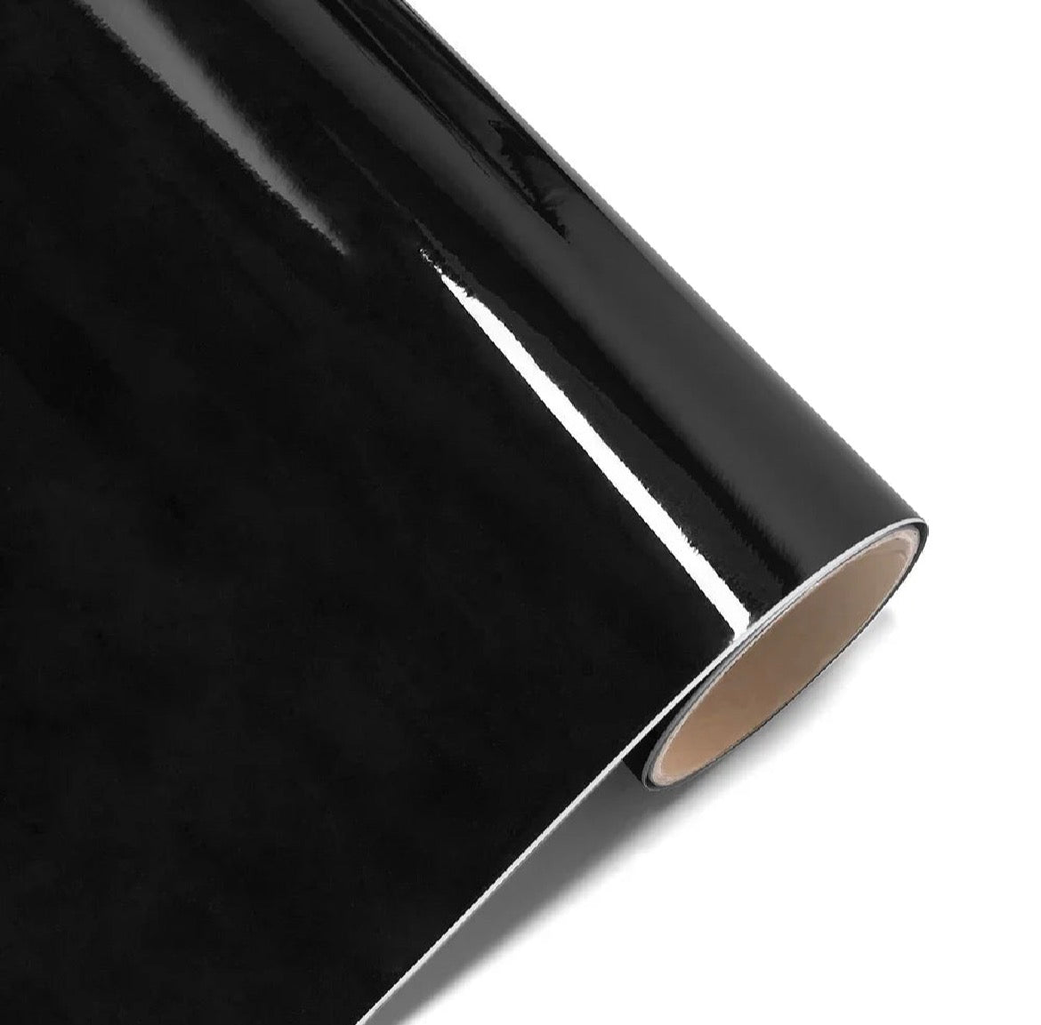 Gloss black fork wrap