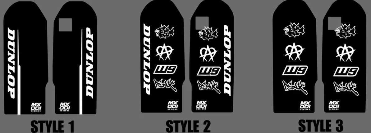 Talaria Fork Guard Decals